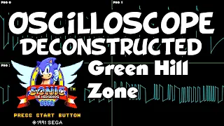 Sonic 1 (master system) - Green Hill Zone - Oscilloscope Deconstruction
