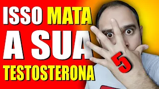 TESTOSTERONA BAIXA - Descubra Os 5 Maiores Inimigos Da TESTOSTERONA NO HOMEM - Cuidado!!!