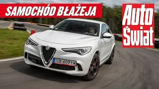 Samochód Błażeja - Alfa Romeo Stelvio Quadrifoglio