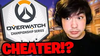 I played vs an actual CHEATER in the Overwatch Champions Series...