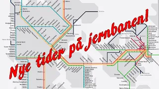 New times on the Danish railway - new timetable!