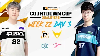 Overwatch League 2022 Season | Countdown Cup Qualifiers | Week 22 Day 3 — East