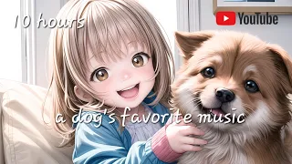 강아지가 좋아하는 음악 ❤️🎶 10시간 강아지 수면 음악🐶 🎶 강아지 음악🐶 강아지랑 같이 들으면 좋은 음악 광고X