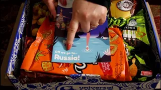 ASMR Unboxing ~ Universal Yum Box ~ Russia