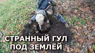 ОГО... Я просто шёл и тут из под земли услышал гул! Я начал копать и нашел причину!