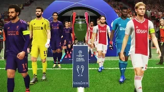 UEFA Champions League Final *** Ajax vs Liverpool *** Full Match & Amazing Goals /// PES 2019