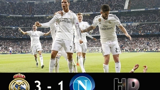 Real Madrid 3-1 Napoli Champions League 15/02/2017 || Highlight Champions League