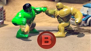 LEGO Marvel Super Heroes Hulk VS Abomination Quick Time Battle XB1 4k Ultra HD 2160p