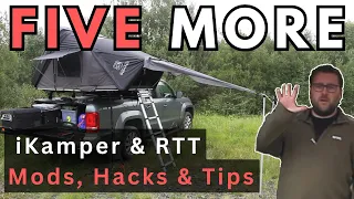 FIVE MORE iKamper / Roof Top Tent Mods, Hacks & Tips