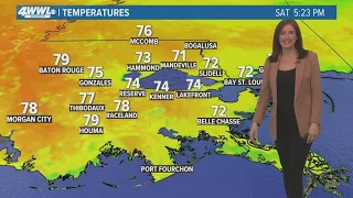 New Orleans Weather: Clouds increase next couple of days, storms return Wednesday