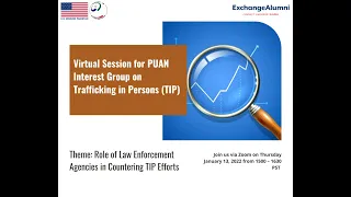 TIP Session: Role of Law Enforcement Agencies in Countering TIP Efforts