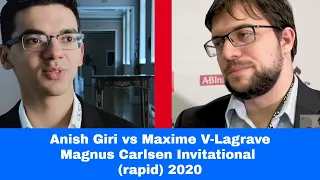 Lagrave Was Fast And Sharp | Giri vs  Lagrave: Magnus Carlsen Invitational 2020