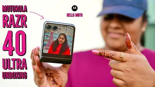 Motorola Razr 40 Ultra Unboxing | Best Flip Phone | All New Features in Telugu By PJ