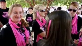 Making Strides With Martina McBride.  I'm Gonna Love You Through It Breast Cancer Walk