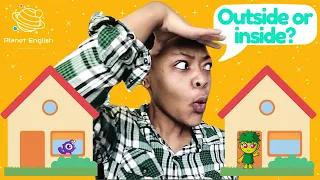 Outside or Inside | House Vocabulary | TEFL for Kids