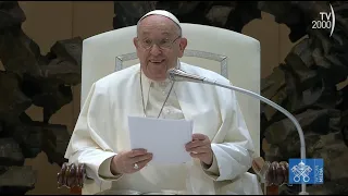 Papa Francesco, Udienza Generale 27 marzo 2024