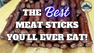 SECRET Ingredient Delicious Venison Snack Sticks Summer Sausage!