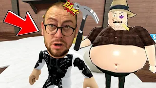 Я убегаю от ФЕРМЕРА ТИМА в ROBLOX ! 😱 РОБЛОКС ПОБЕГ