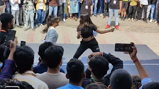 Girl vs Girl hot booty dance competition bbd college