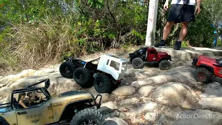 Enioy rc crawler hiking in Taipei Battleship Rock 2024/3/24  -3