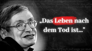 Stephen Hawking über das LEBEN nach dem TOD