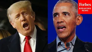'Let's Take Barack Hussein Obama...': Trump Lobs Accusations Against Obama, Dem Officials