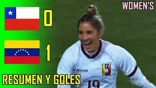 Chile FEM vs Venezuela FEM | Resumen Y Goles | Highlights & Goals | 2022