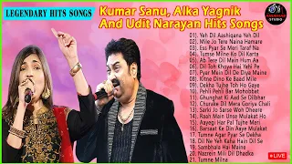 Kumar Sanu 90’S Best Of Love Hindi Melody Songs Udit Narayan & Alka Yagnik #90severgreen #bollywood