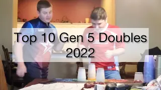 Sport Stacking - Top 10 Gen 5 Doubles on the Web (2022)