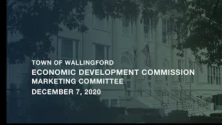 Economic Development Commission - Marketing Committee - December 7, 2020