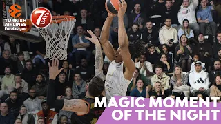 7DAYS Magic Moment of the Night: Pons blocks…and dunks!