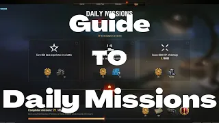 The Best Daily Mission Guide on Youtube! World of Tanks