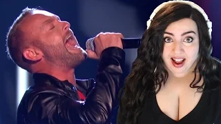 Reacting to Kevin Simm performs 'Chandelier' - #TheVoice The Voice UK 2016: Blind Auditions 4