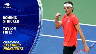 Dominic Stricker vs. Taylor Fritz Extended Highlights | 2023 US Open Round 4