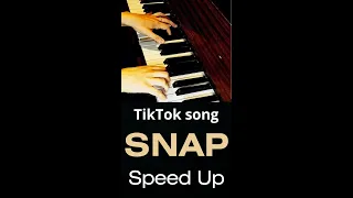 SNAP (Snapping one, two where are you?) Speed Up. TikTok song on piano. #piano #shorts #tiktok