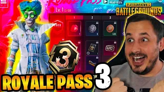 УТЕЧКИ РОЯЛ ПАСС 1-100 ACE 3 В ПУБГ МОБАЙЛ 😲 ROYALE PASS А3 PUBG MOBILE