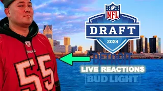 NFL Draft 2024 Live Reactions : Round 1