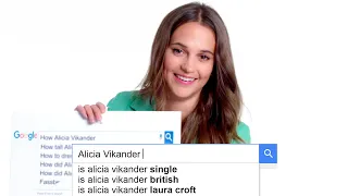 Alicia Vikander Answers the Web's Most Searched Questions | WIRED