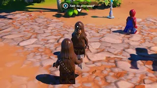 Talk to Rebel Wookie Rancher Grrraaalf - LEGO Fortnite Quests