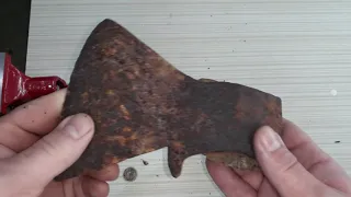 Restoration of an old ax.