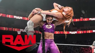 Bianca Belair & Sasha Banks vs. Becky Lynch & Charlotte Flair: Raw, Oct. 11, 2021