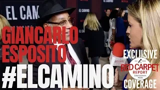 Giancarlo Esposito interviewed at Netflix's 'El Camino: A Breaking Bad Movie' World Premiere