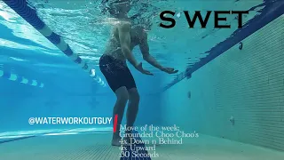 S’WET™ Pool Workout Move - Grounded Arm Row and Pull-Up