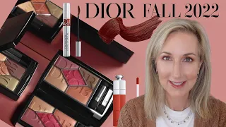 DIOR BEAUTY FALL 2022 COLLECTION - DIOR FALL INSPIRED LOOK USING 5 COULEURS COUTURE REFLEXION