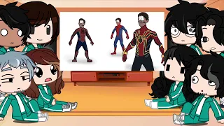 Squid Game React To Spider-Man: No Way Home ( prediction animation )