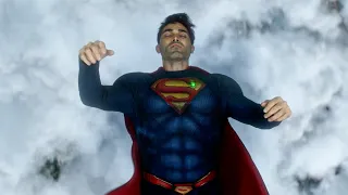 Superman VS Captain Luthor (First Fight) - Superman & Lois 1x01