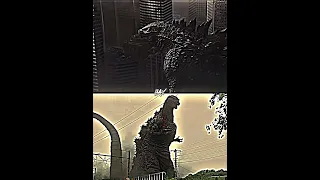 Mv Godzilla vs shin Godzilla #godzilla #shingodzilla #edit #shorts #short