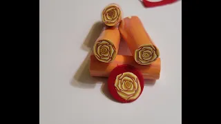 Polymer Clay Yellow Rose Cane Tutorial