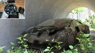 Rebuilding LAMBORGHINI SESTO ELEMENTO 2011 - Forza Horizon 5 - Logitech G29 .