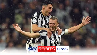 Newcastle thrash PSG 4-1 in the Champions League